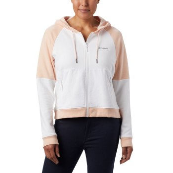 Columbia Hoodie Dames, Lodge II Full Zip Wit, 38UFECNIJ